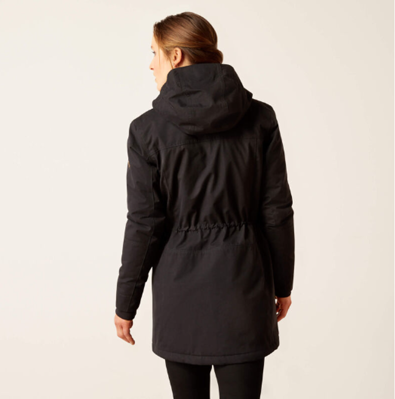 Ariat Womens Argentium Insulated Parka Black-1